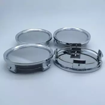 4 шт./компл., 75 мм, центральная крышка ступицы колеса автомобиля, ABS, черный, серебристый, универсальный, прочный, внешние автомобильные аксессуары