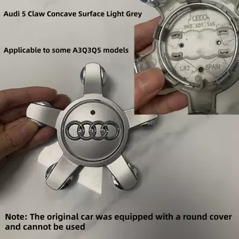 4 шт./компл. AUDI автомобильные колпаки на центральную крышку ступицы 8R 0601165 4F 0601165 Н 4Л 0601165 D AUDI Q3 Q5 Q7 A3 A4 A5 A6 A7 A8 Автоаксессуары