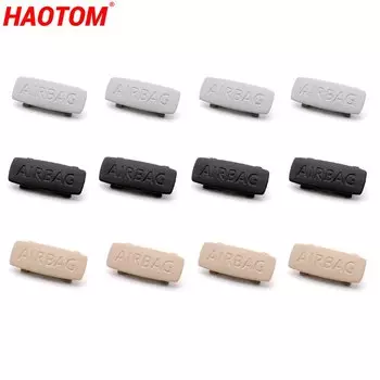 4 шт./компл. Автомобильная накладка на стойку A B C, накладка «подушка безопасности», значок для CC Golf Jetta Passat Polo Touran 5G0853437 1K0853437 3C0853437