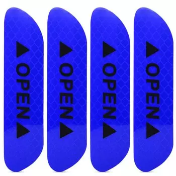 4 шт./компл. автомобильные Светоотражающие Полоски Предупреждение наклейки для Infiniti Q50 FX35 FX FX37 G37 G35 QX70 автомобильные наклейки на двери