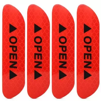 4 шт./компл. автомобильные светоотражающие полосы Предупреждение наклейки для Citroen C4 C5 C3 Picasso Xsara Berlingo Saxo C2 C1 C4L DS3 Xantia DS4 C8