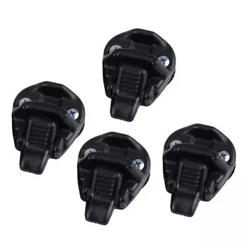 4 шт./компл., черная защелка для оконного стекла, пряжка, зажим, пластиковый, подходит для Hyundai H100 Grace Mitsubishi L300 L400 Pajero