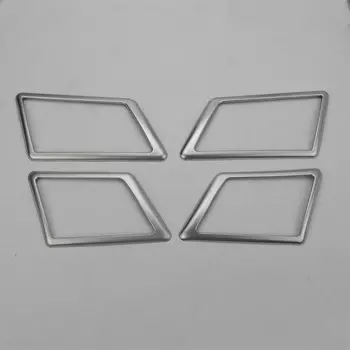 4 шт./компл. хромированная внутренняя дверная ручка автомобиля, декоративная рамка, накладка для Mercedes Benz GLK X204 GLK200 260 2009-2015, автомобильные аксессуары