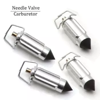4 шт./компл., игла клапана карбюратора мотоцикла, комплект запасных частей для ремонта карбюратора для мотоцикла, мопеда, скутера GY6 50cc QMB139 Keihin