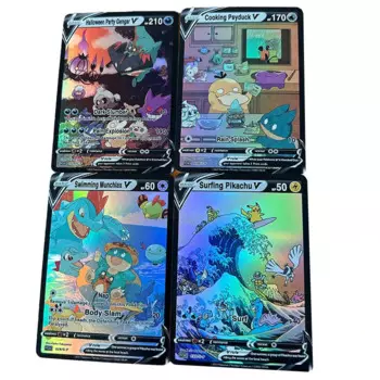 4 шт./компл. милые Мультяшные самодельные флэш-карты ACG Kawaii Аниме игровая коллекция карт подарочные игрушки