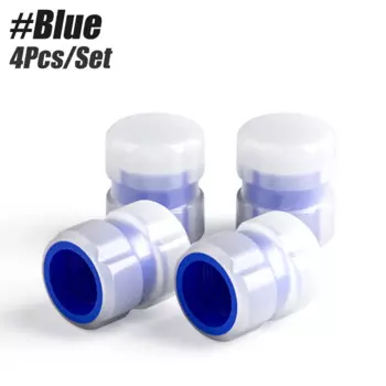 4 шт./компл. светящиеся колпачки для штока клапана шин, флуоресцентные воздушные колпачки для шин, аксессуары для клапанов шин, подходят для автомобиля, грузовика, мотоцикла, велосипеда