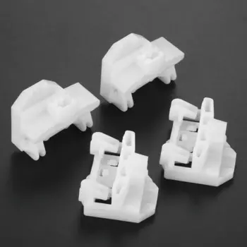 4 шт., комплект для ремонта автоматического стеклоподъемника, крепежный зажим, передняя левая и правая сторона водителя для Passat 1996-2005 годов, 4 двери и 5 дверей