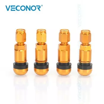 4 шт. комплект TR525 TMPS алюминиевый шин клапаны бескамерных шин клапана медными колеса основных аксессуары