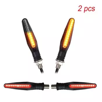 4 шт./комплект, Универсальный светодиодный указатель поворота для мотоцикла
