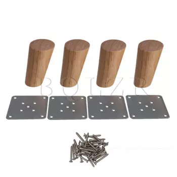 4 шт., конические ножки для мебели, 10 см