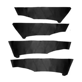 4 шт., кожаная панель двери из микрофибры для Honda Civic 8 поколения седан 2006 2007 2008 2009 2010 2011