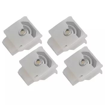 4 шт., крепежный зажим для окна, двери, стекла, пряжка, держатель, базовый кронштейн, подходит для Mazda 3 2 5 8 6 CX7