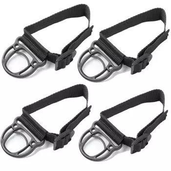 4 Шт., Крючок Для Одежды Из АБС-пластика И Холста Для Jeep Wrangler TJ JK JL JT 1997-2024