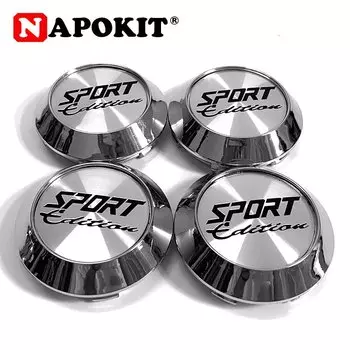 4 шт./лот, 70 мм OD 63 мм ID, спортивный логотип, колпачок для обода колеса автомобиля, крышка для обода колеса грузовика, пыленепроницаемый колпак