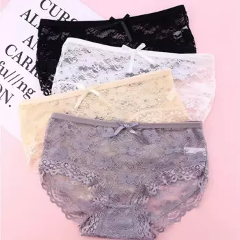 4 шт./лот, детское нижнее белье, детские кружевные короткие трусики с цветочным принтом для девочек, детское нижнее белье для девочек, трусы из мягкого хлопка, детские трусы, От 9 до 20 лет