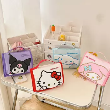 4 шт/лот Sanrio Kuromi мелодия корица кот складной карандаш чехол милый карандаш коробки канцелярские принадлежности сумка канцелярские принадлежности школьные принадлежности