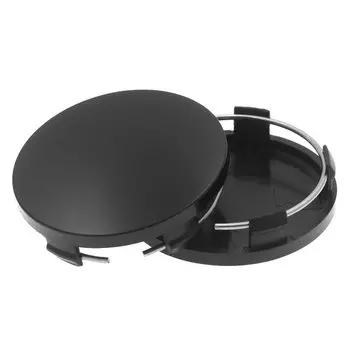 4 шт./лот, универсальная 60 мм центральная крышка колеса, обод ступицы, крышка диска, ремонт, украшение, автомобильные аксессуары, Стайлинг, черный, серебристый цвет