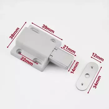 4 шт., Магнитные защелки для открывания двери