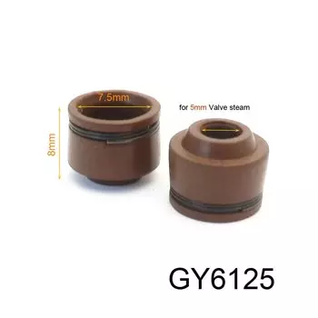 4 шт. мотоциклетные сальники для клапанов для Honda CG125 CG150 Yamaha YP250 GS 150cc 125cc CG CB JH70 GY6 50 125 ZY125 SCOOTER MOPED