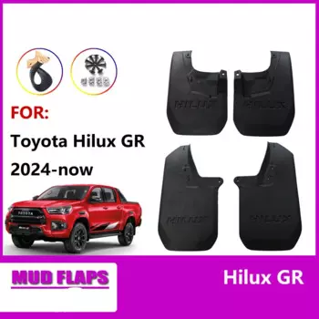 4 шт./набор, брызговики для Toyota Hilux GR 2024
