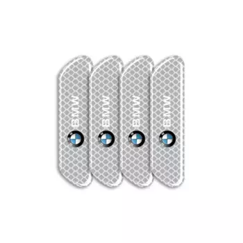 4 шт. наклейка на дверь автомобиля, предупреждающий светоотражающий знак безопасности для BMW Performance F25 F26 F15 F16 E90 E91 E92 E60 E84 G22 G32 F13 F36 G30