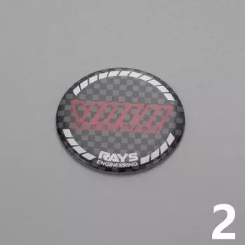 4 шт., наклейки на колпачок, 50 мм