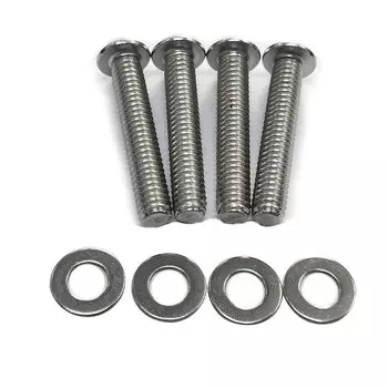 4 шт. нержавеющие болты, винты, болты для заднего крыла для Harley Sportster Iron XL883 XL1200 XL 883 1200 48 72 семьдесят Two Forty Eight