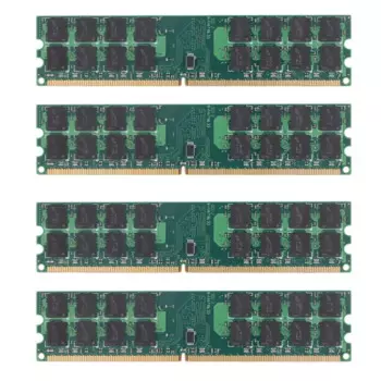4 шт., оперативная память DDR2 4 ГБ 800 МГц