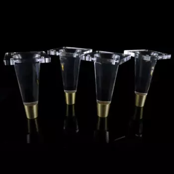 4 шт./партия, акриловые ножки для мебели