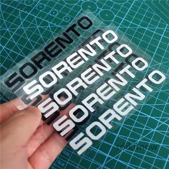 4 шт./партия, декоративные наклейки на дверную ручку автомобиля kia sorento R 2021 2020 2019 2017