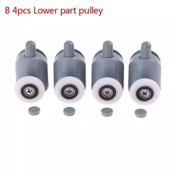 4 шт./партия, ролики для душевых кабин