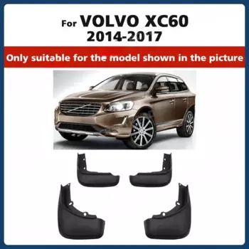 4 шт. передние и задние автомобильные брызговики для Volvo XC60 2008-2023, брызговики, брызговики, автомобильные аксессуары