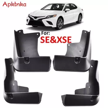 4 шт. передняя и задняя защита для Toyota Camry 2018 2019 2020 SE XSE, брызговик, брызговик, автомобильный аксессуар, комплект кузова