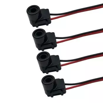 4 шт., пластиковые мини-осветители для автомобиля, 12 В, 0,2 Вт