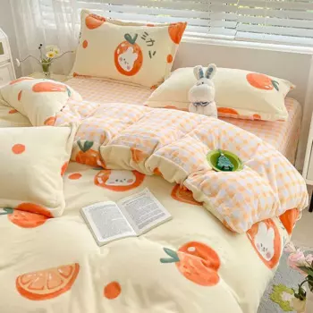 4 шт., плюшевые постельные принадлежности, 220x240 см, с наволочкой