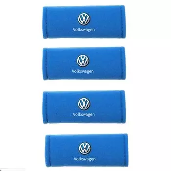 4 шт., подлокотник на крышу автомобиля, мягкий чехол, потолочная ручка, защитные чехлы для VW GTI GOLF EOS Scirocco Passat Tiguan Touareg, аксессуары