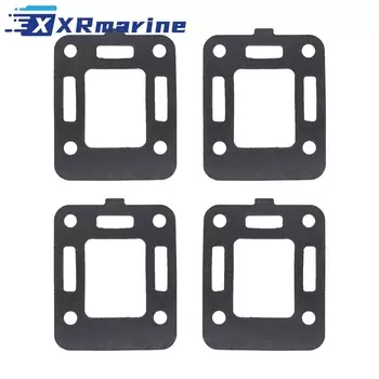 4 шт. Прокладка выхлопной трубы для Mercruiser Quicksilver Premium 3,0 Alpha One 140 27-997772