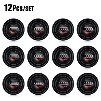 4 шт., противоударная накладка на дверь автомобиля, противошумная буферная прокладка, салон автомобиля для Audi A8 Q1 Q2 Q3 Q4 Q5 Q6 Q7 Q8 A1 A2 A3 A4 A5 A6 A7 TT