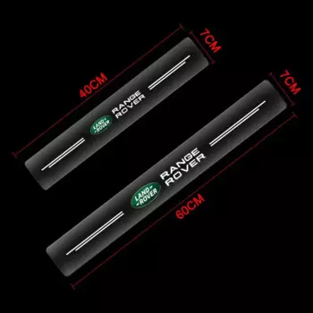 4 шт. прозрачные защитные наклейки на пороги для Land Rover Range Evoque Velar Defender Discovery Freelander, автомобильные аксессуары