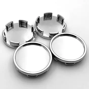 4 шт. пустой АБС-пластик 58 мм центральная крышка колеса автомобиля подходит для 50 мм логотип автомобиля эмблема значок колеса крышка ступицы обода крышка