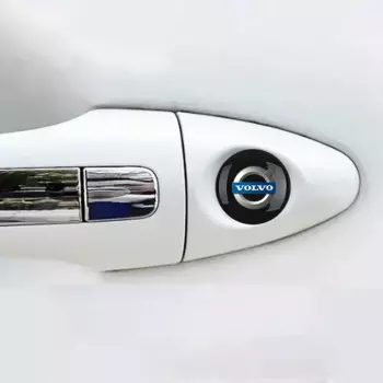 4 шт., пылезащитная защитная наклейка для замка двери автомобиля для Volvo S40 S60 S90 XC40 XC60 XC90 V40 V50 V60 V90 C30 C70 S80 V70
