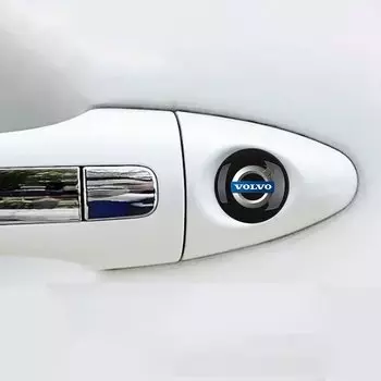 4 шт., пылезащитные наклейки для замка двери автомобиля Volvo XC60 C30 S60 C70 XC40 V40 XC70 V70 V60 V50 S80 S40 V90 S90