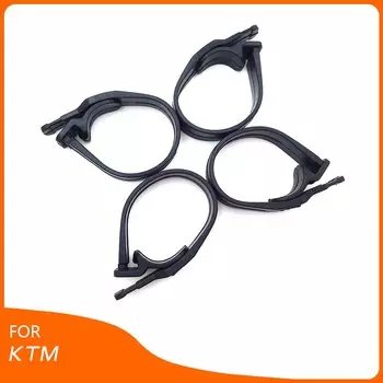 4 шт. резиновые фиксирующие кронштейны для маски, полоски, ремни, держатель для KTM EXC XCW HUSQVARNA FE TX GASGAS ECF мотоциклетная фотография
