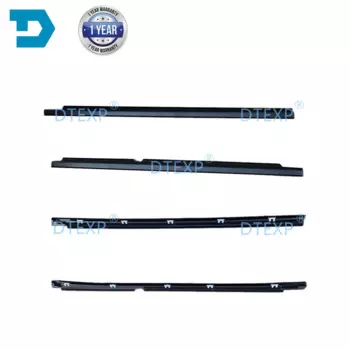 4 шт., резиновые наружные оконные стекла для Pajero 2nd V20 MB669117 1989-1999, герметичная резина для стекла Montero, защита для 5 дверей