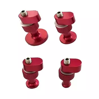 4 шт., съемник для удаления вмятин, алюминиевый автомобильный съемник для удаления вмятин, съемник для вмятин