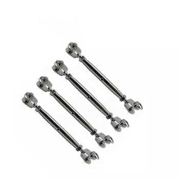 4 шт., щелепа и щелепа из нержавеющей стали 316, фаркоп M5 M6 M8, морская парусная лодка, безвоздушная концевая труба, фаркоп, такелажное оборудование