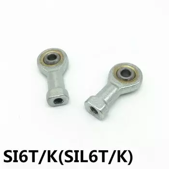 4 шт. SI6T/K PHSA6 6 мм, внутренняя резьба, метрический конец стержня, подшипники SI6 TK