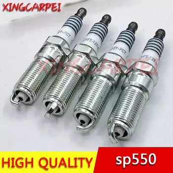 4 шт. SP550 CYFS-12Y-PCT свеча зажигания для Ford Edge Escape Focus Fusion Land Rover LR2 Range Rover Evoque Cadillac ATS SP550