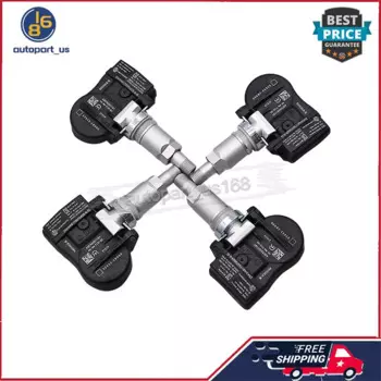 4 шт. TPMS датчик системы контроля давления в шинах 52933-2B000 529332 B000 52933 2B000 433 МГц для Hyundai Santa Fe 2006-2012 гг.