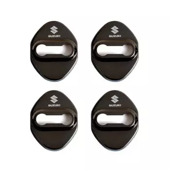 4 шт., украшение для дверного замка, защита от ржавчины, пластиковый чехол из нержавеющей стали для Suzuki Grand Swift Jimny Vitara Baleno SX4 Alto
